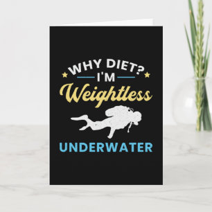 Gewichtloze Onderwater Duiken Duiker Oceaan Kaart