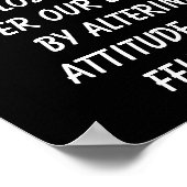 Gewichtsafstand 1 poster (Hoek)