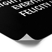 Gewichtsafstand 3 poster (Hoek)