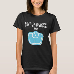 Gewichtsafval bij diëten Gewicht T-shirt