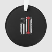 Gewichtsafvlakkige draagtas, Gym Lover Ornament (voorkant)