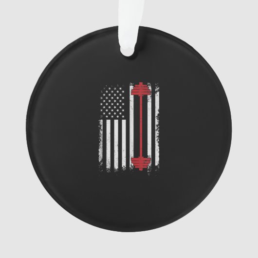 Gewichtsafvlakkige draagtas, Gym Lover Ornament (voorkant)