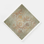 Gewichtsbeschadigde textuur servet (Hoek)