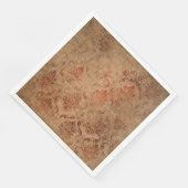 Gewichtsbeschadigde textuur servet (Hoek)