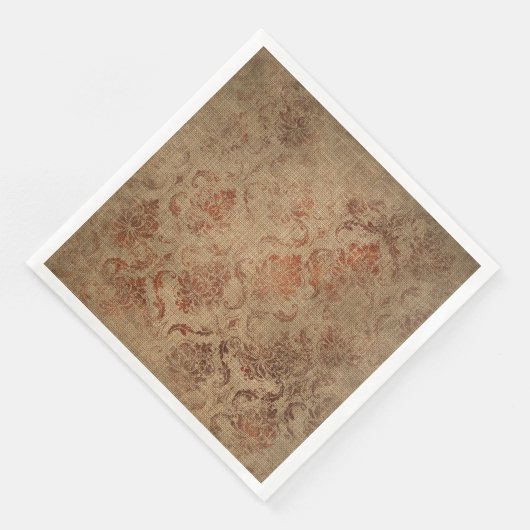 Gewichtsbeschadigde textuur servet (Hoek)