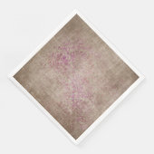 Gewichtsbeschadigde textuur servet (Hoek)