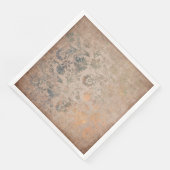 Gewichtsbeschadigde textuur servet (Hoek)