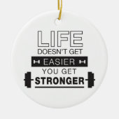 Gewichtsduur Keramisch Ornament (Voorkant)