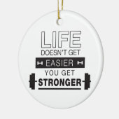 Gewichtsduur Keramisch Ornament (Links)