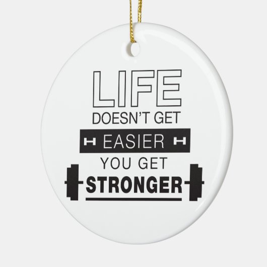 Gewichtsduur Keramisch Ornament (Links)