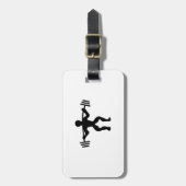 Gewichtsgewicht hefgewicht van de hefboom bagagelabel (Voorkant verticaal)