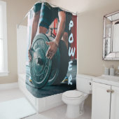 Gewichtsgewicht Lifende Gym Health Douchegordijn (In situ)