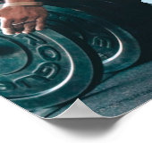 Gewichtsgewicht Lifende Gym Health Poster (Hoek)