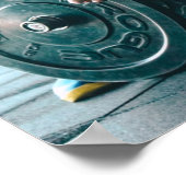 Gewichtsgewicht Lifende Gym Health Poster (Hoek)