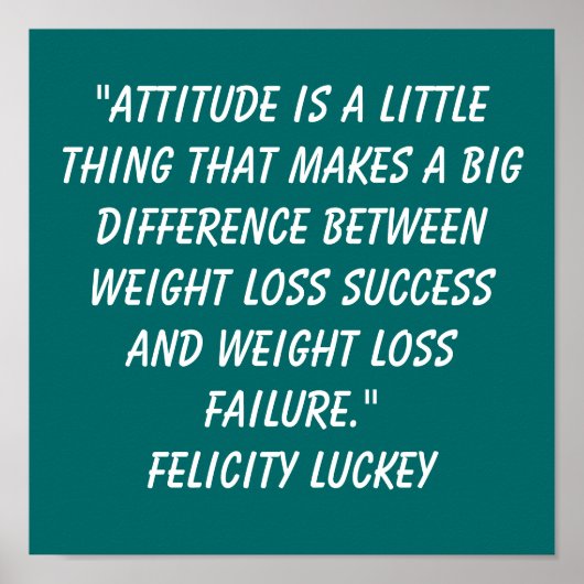 Gewichtskortingen Poster (Voorkant)