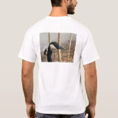 Gewichtsloze gans t-shirt (Achterkant)