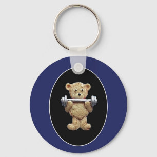 Gewichtsmatige Teddy Bear Sleutelhanger