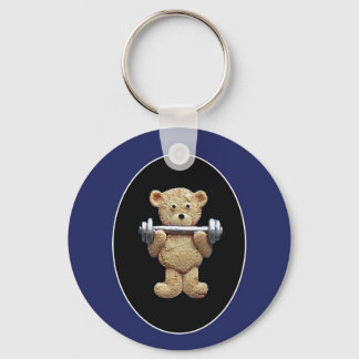 Gewichtsmatige Teddy Bear Sleutelhanger