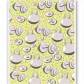 Gewichtspatroon Sticker (Voorkant)