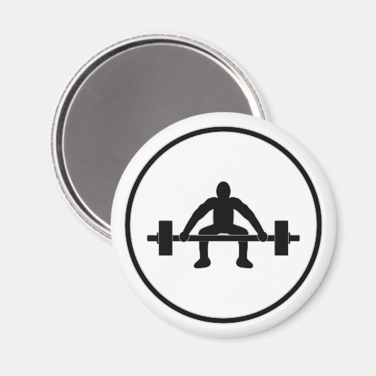 Gewichtsteken Magneet (Voorkant / Achterkant)