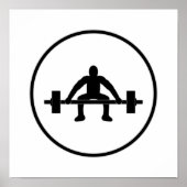 Gewichtsteken Poster (Voorkant)