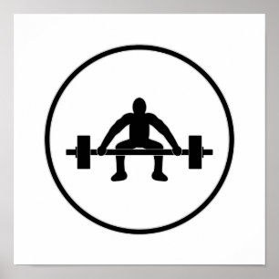 Gewichtsteken Poster