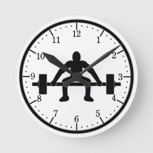 Gewichtsteken Ronde Klok