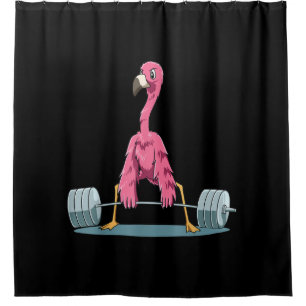 Gewichtstijfheid Flamingo Deadhijingvlamingo Douchegordijn