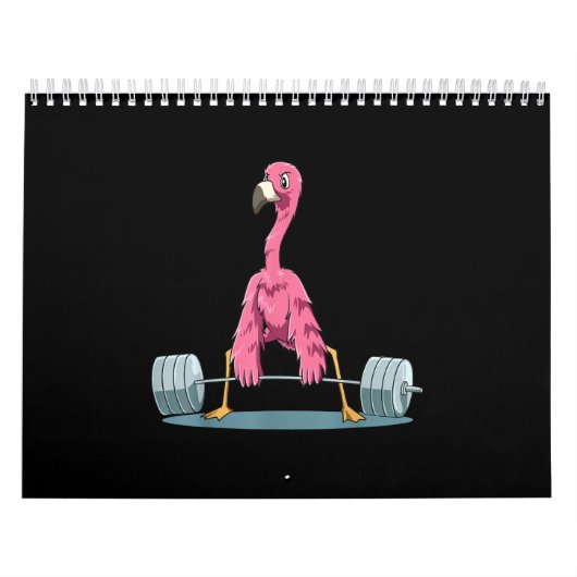 Gewichtstijfheid Flamingo Deadhijingvlamingo Kalender (Hoes)