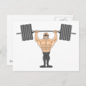 Gewichtstoename Briefkaart (Voorkant / Achterkant)