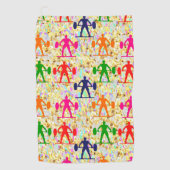 Gewichtstoename Golfhanddoek (Voorkant)