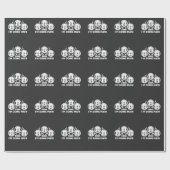 Gewichtstoename Gym fitness Wiskunde Gewichtsberek Cadeaupapier (Vlak)