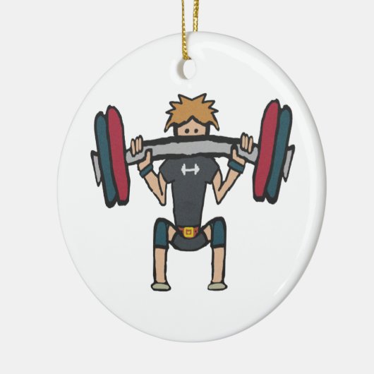 Gewichtstoename Keramisch Ornament (Links)