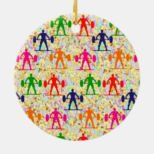 Gewichtstoename Keramisch Ornament (Achterkant)