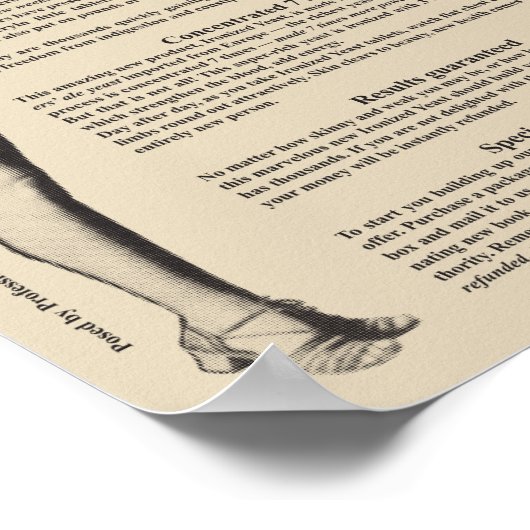 gewichtstoename poster (Hoek)