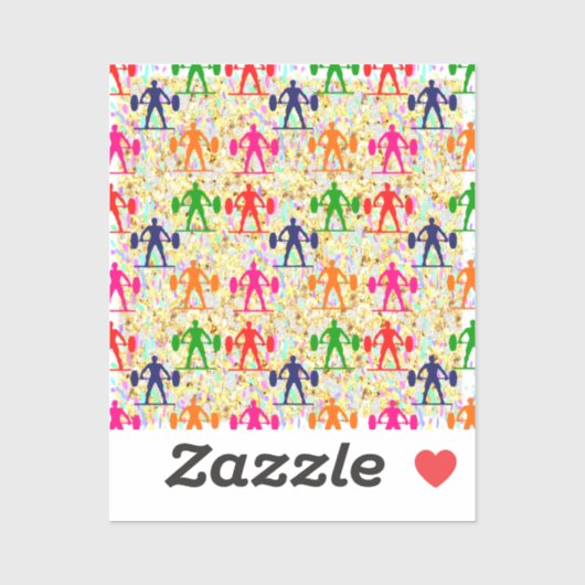 Gewichtstoename Sticker (Vel)