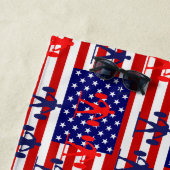 Gewichtstoename Strandlaken (In situ)