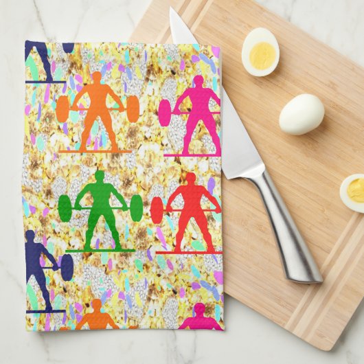 Gewichtstoename Theedoek (Quarter Fold)