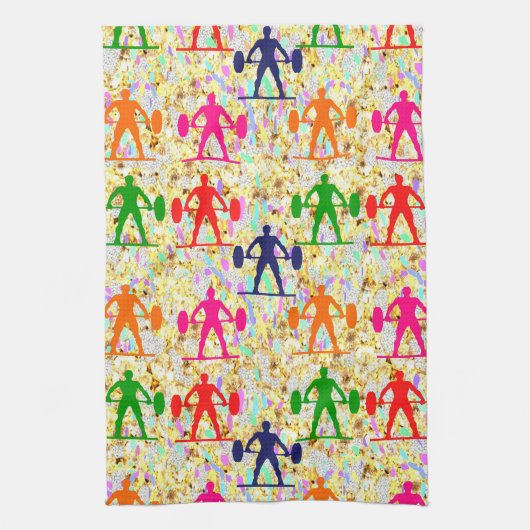 Gewichtstoename Theedoek (Verticaal)