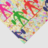 Gewichtstoename Tissuepapier (Detail)