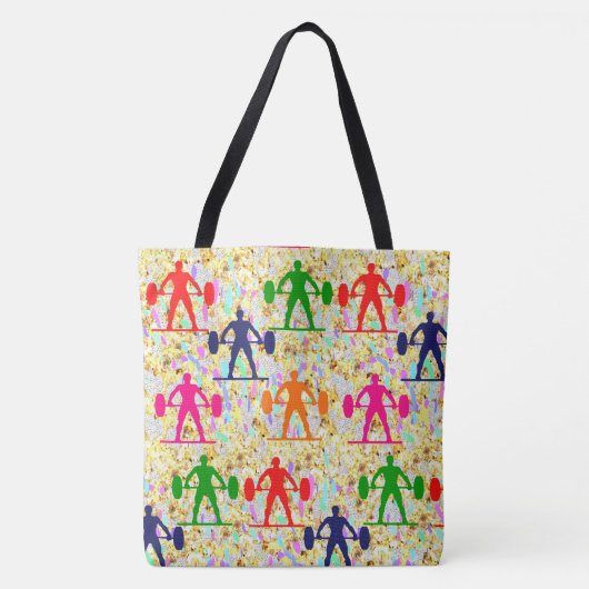 Gewichtstoename Tote Bag (Voorkant)