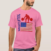 Gewichtstoename Verenigde Staten T-shirt (Voorkant)