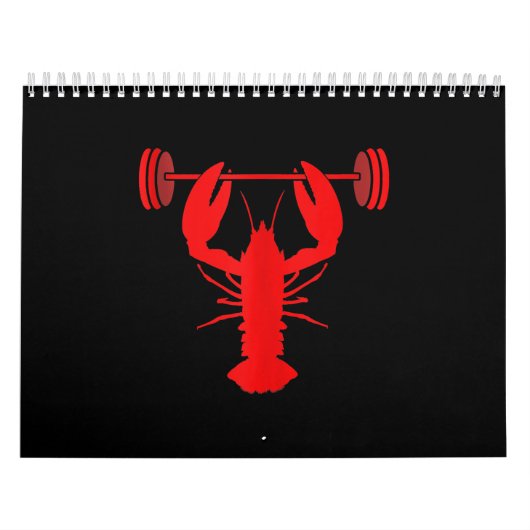 Gewichtstofinstallatie bij gym kalender (Hoes)