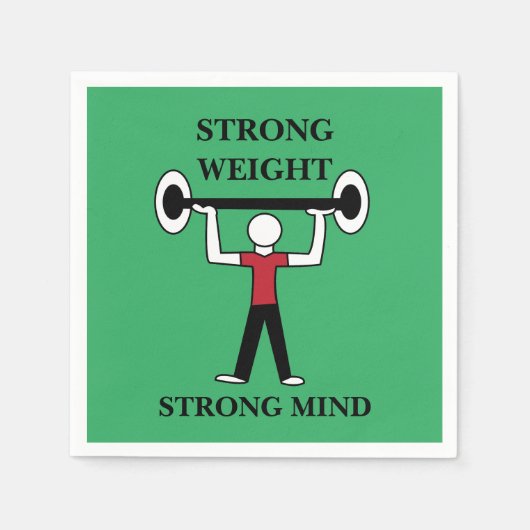 Gewichtstofinstallatie Fitness Servet (Voorkant)