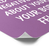 Gewichtstokken bij verlies 10 poster (Hoek)