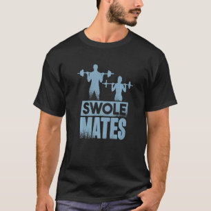 Gewichtstokkende gym Workout Mates Coupes 2 T-shirt