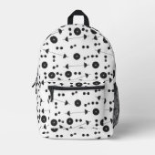 Gewichtstraining Fitness Dumbbell Bodybuilding Bedrukte Rugzak (Voorkant)