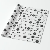 Gewichtstraining Fitness Dumbbell Bodybuilding Cadeaupapier (Uitgerold)