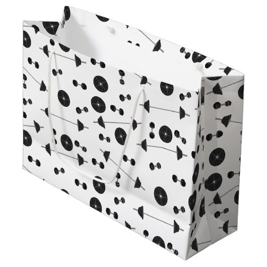 Gewichtstraining Fitness Dumbbell Bodybuilding Groot Cadeauzakje (Voorkant Gekanteld)