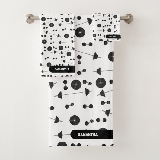 Gewichtstraining Fitness Dumbbell Bodybuilding Naa Bad Handdoek (Insitu)